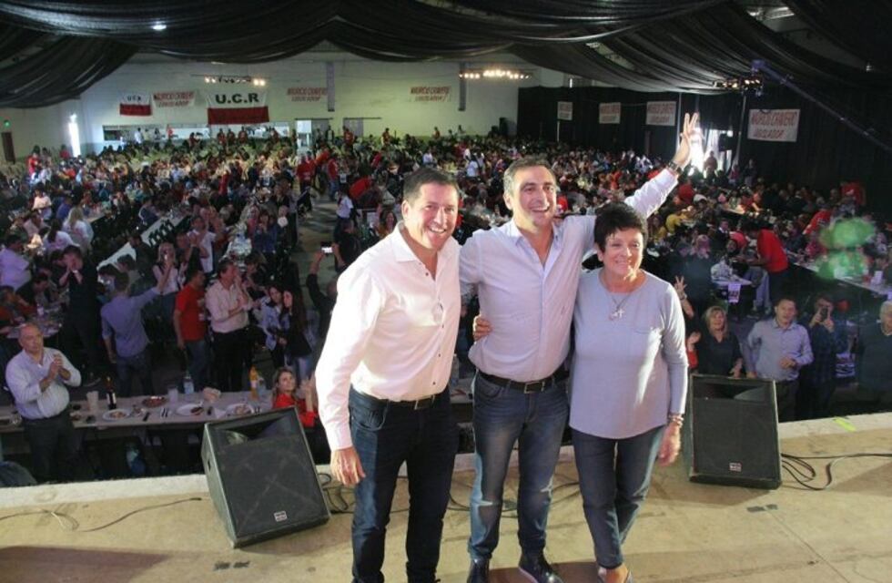 Ramón Mestre estuvo en Arroyito compartiendo un almuerzo de cierre de campaña