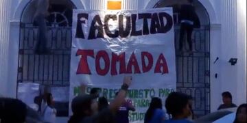Facultad de Humanidades tomada