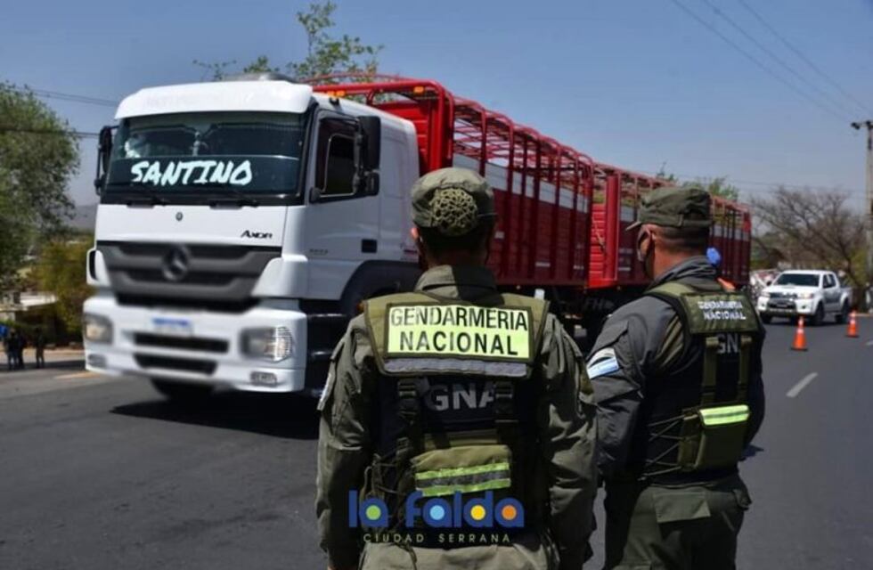 La presencia de Gendarmería Nacional sorprendió a vecinos de una ciudad de Punilla