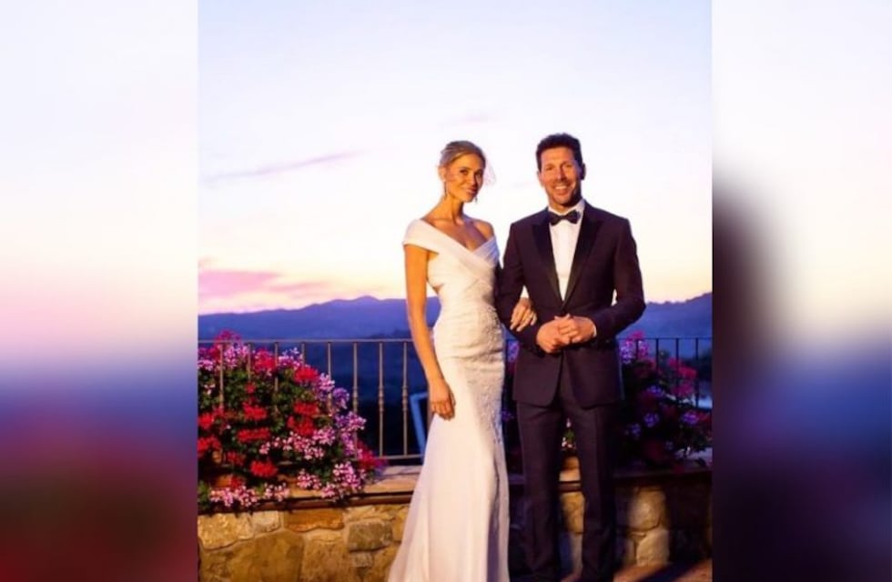 Los detalles de la boda secreta entre Diego Simeone y Carla Pereyra