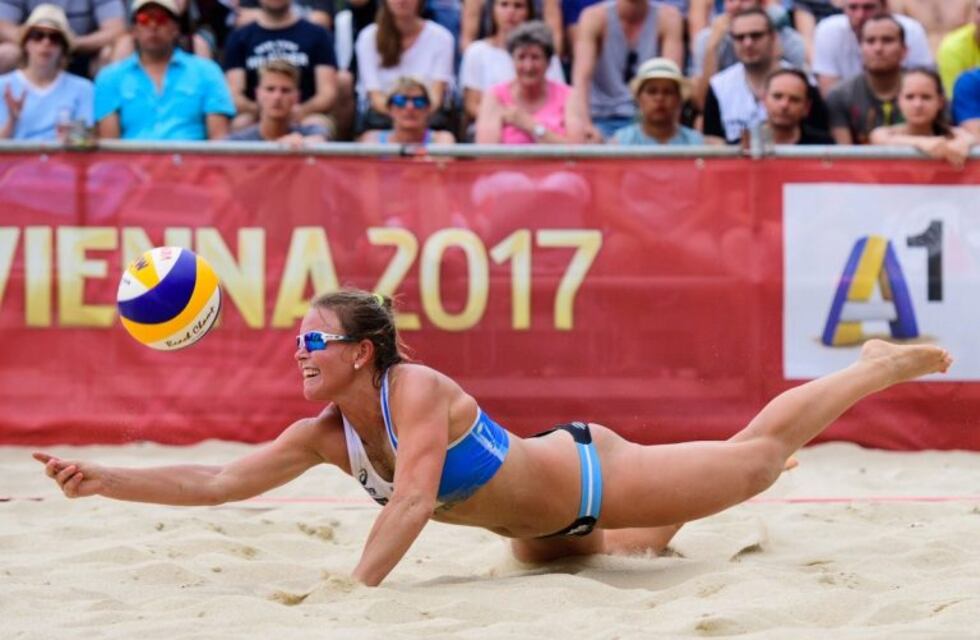 Virginia Zonta quedó eliminada del Mundial de beach vóley