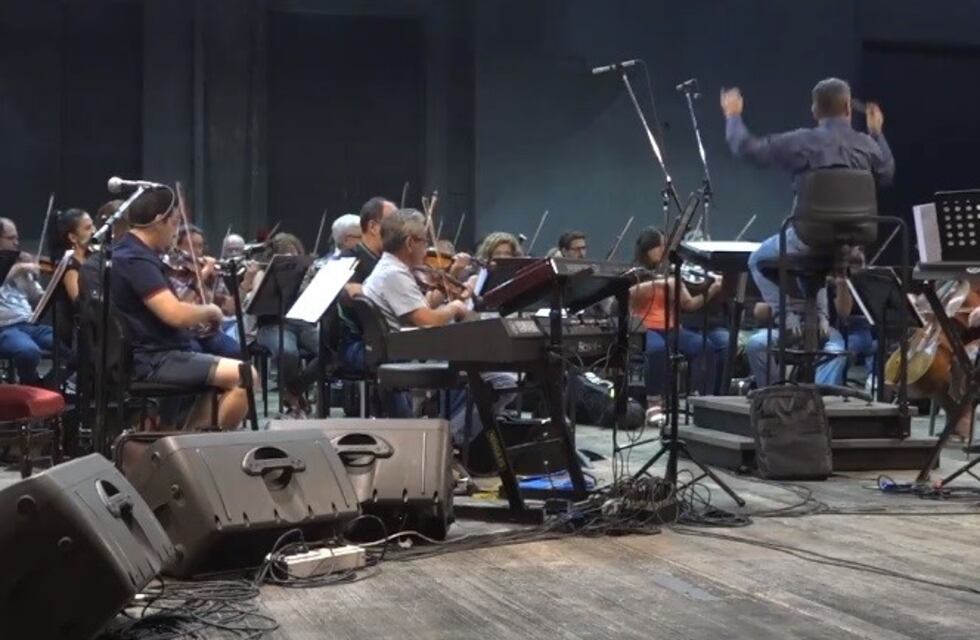 "El Trombón Asesino": Los Palmeras y la Filarmónica de Mendoza a toda Vendimia