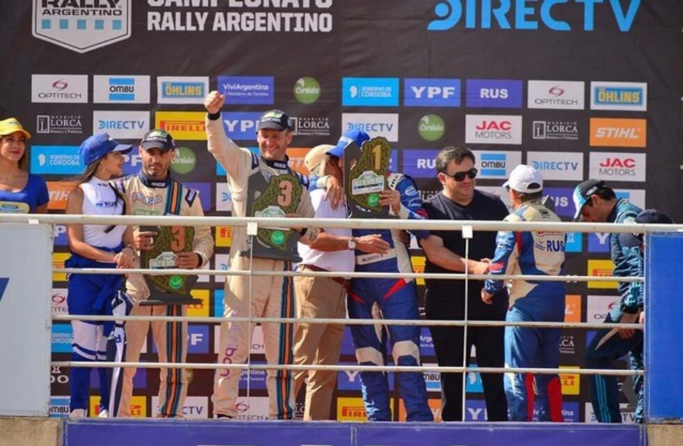 Ligato ganó el Rally Argentino en Concepción del Uruguay