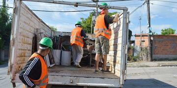 Descacharrado masivo (Municipalidad de Salta)