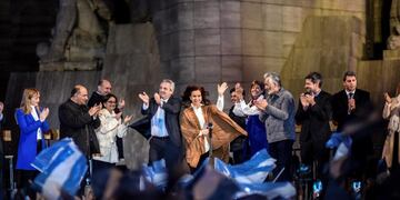 La exmandataria estuvo en la ciudad en agosto para cerrar la campaña de las Paso\u002E (EFE)