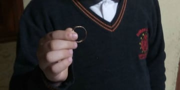 Familia encontró un anillo en Río Cuarto y quiere devolverlo (Foto gentileza Cadena 3)\u002E