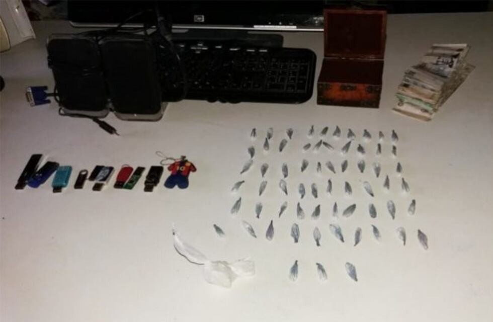 Valentina Sur: desbarataron kioscos narcos e incautaron drogas y un arma