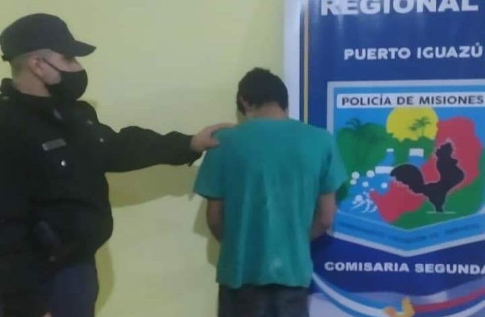 Sorprenden a un ladrón con madera robada de una vivienda