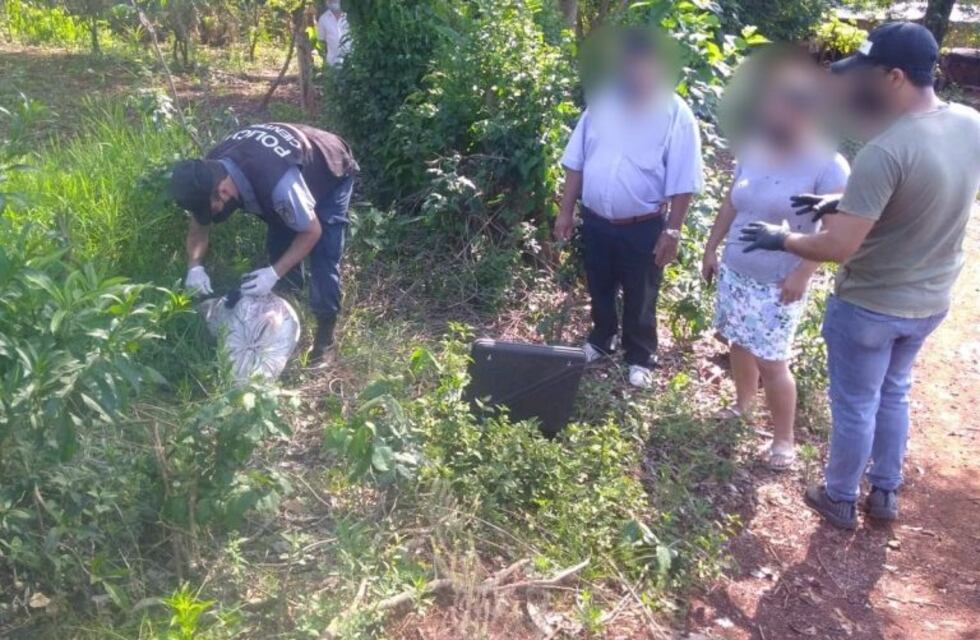 Policías hallaron 15 kilos de marihuana ocultos en un malezal de El Alcázar