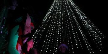 Encendido del árbol de navidad en Río Grande\u002E