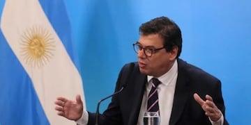 El ministro de Trabajo, Claudio Moroni\u002E (Foto: Presidencia)