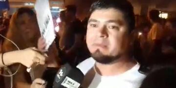 Jorge, papá de Emanuel González (Vïa Rafaela)