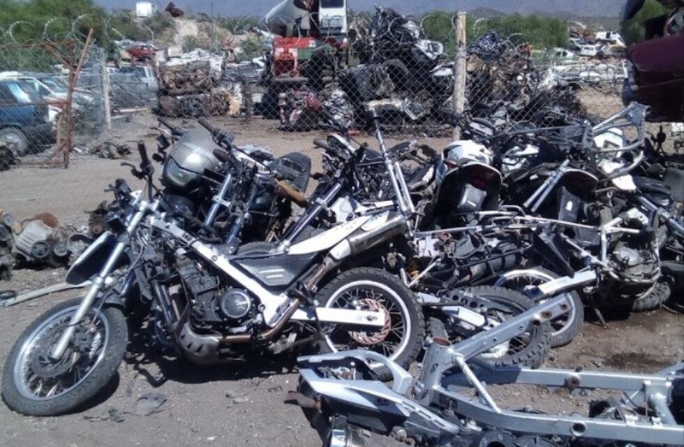 En mayo realizarán el primer remate de motos secuestradas en Mendoza