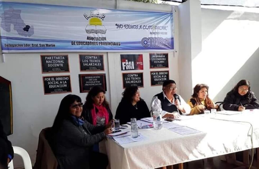 Docentes primarios rechazaron propuesta salarial