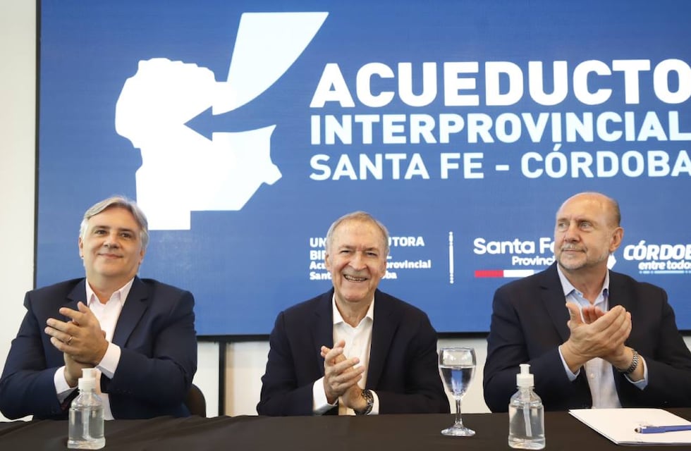 Acueducto Biprovincial Santa Fe-Córdoba: se presentaron cuatro ofertas