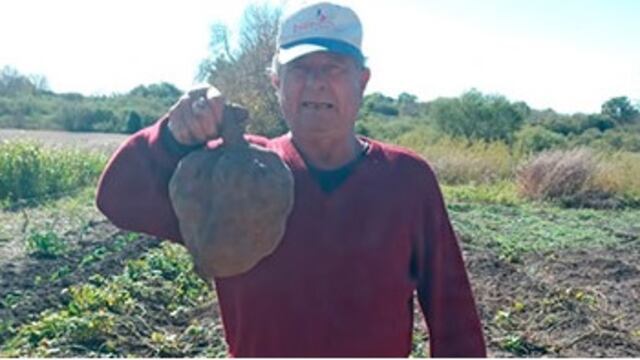 Felipe Mildenberger vive en la zona rural de Villa Urquiza