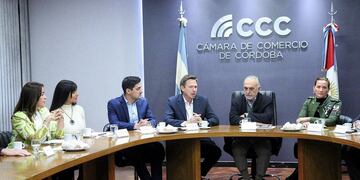 El ministro de Industria, Comercio y Empleo, Sebastián Caria, mantuvo una importante agenda de reuniones en Córdoba.