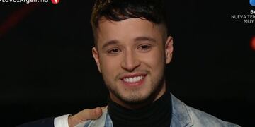 Nicolás Olmedo, el primer finalista de La Voz Argentina.