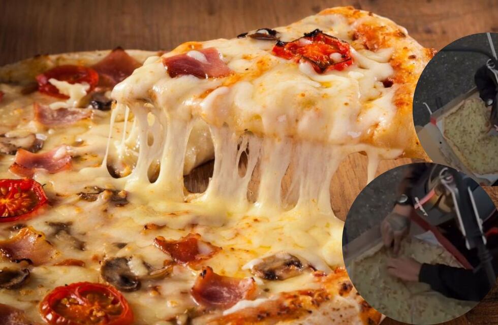 Un repartidor se comió la pizza que debía llevar y se volvió viral en las redes sociales
