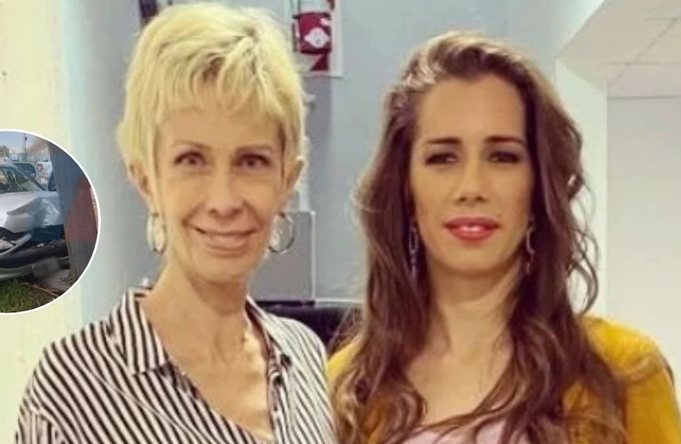 María Valenzuela y su hija, Malena, sufrieron heridas graves tras un fuerte accidente automovilístico