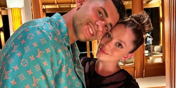 Cuti Romero y Karen Cavaller celebran un primer semestre de 2025 en un hermoso destino.