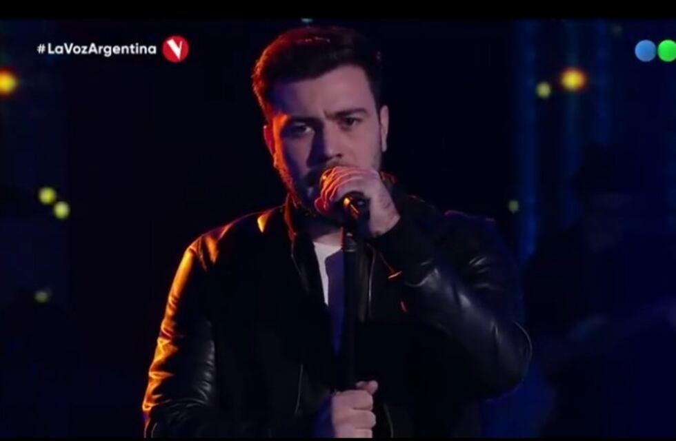 Los jurados de La Voz Argentina ponderaron su talento, pero Eduardo Morón no quedó en el team Lali