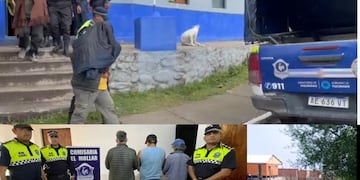 Operativo en El Mollar: tres detenidos por violación de una medida cautelar sobre la construcción de viviendas en el Perilago.