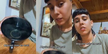 Contó que toma agua caliente sola y fue viral