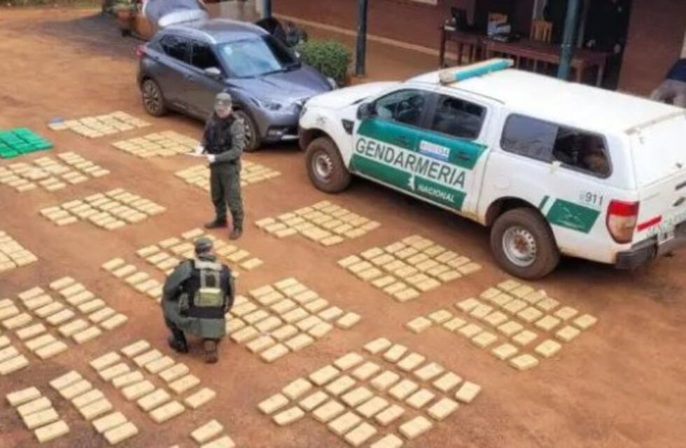 Incautan contrabando millonario de marihuana en Jardín América