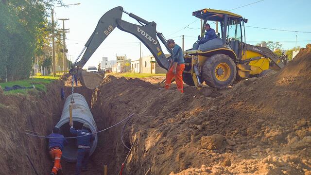 Obra de Desagües Arroyito Marcial Vaudagna