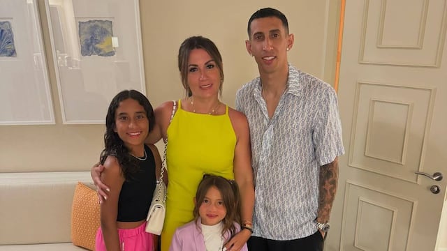 La familia del futbolista se fue de vacaciones con amigos antes de la Copa América 2024.