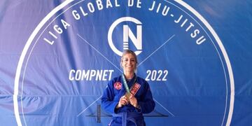 Laura Torrisi se lució en Brasil en la disciplina de Jiu Jitsu