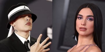 Dua Lipa y Aron Piper coincidieron con Trueno en Los Ángeles y revolucionaron las redes