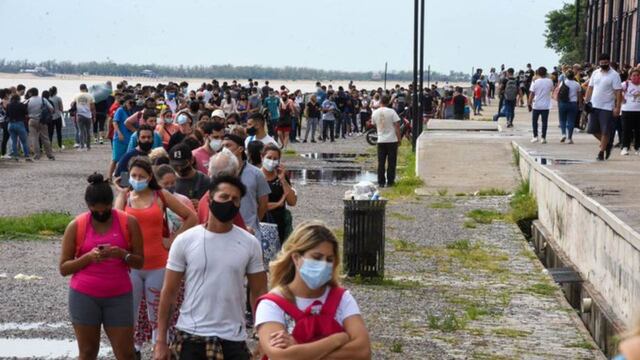 Crecen los hisopados ante casos sospechosos de covid-19. (@MelinaBelenOest)