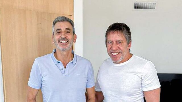 El diputado Florencio Randazzo junto al electo Ricardo Bussi (Foto: X)