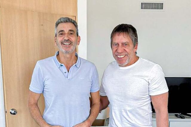 El diputado Florencio Randazzo junto al electo Ricardo Bussi (Foto: X)