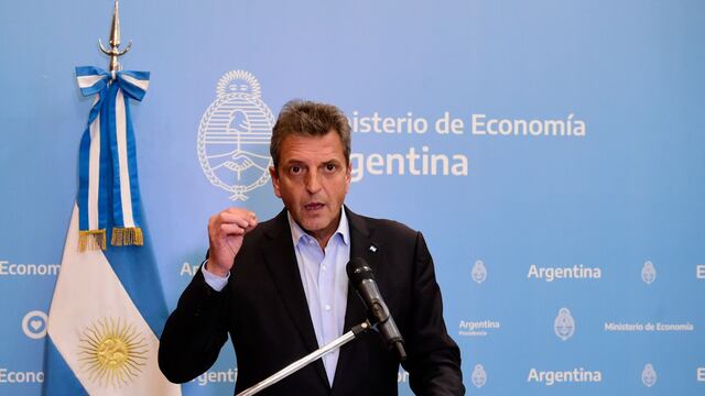 Sergio Massa, ministro de Economía.