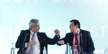 Alberto Fernández en Santiago del Estero\u002E