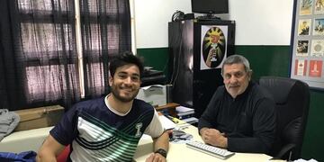 Matiàs Montenegro formara parte de la academia Olímpica Argentina