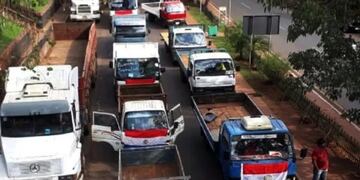 Los trabajadores reclaman que los dejen volver a la actividad\u002E