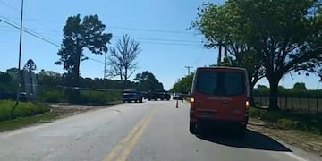 El siniestro se produjo minutos antes de las 9\u002E (@tvregnoticias)