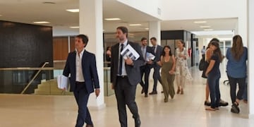 Maratónica audiencia imputativa contra Alvarado, su abogado y su mano derecha por asociación ilícita y lavado de dinero\u002E (Twitter)