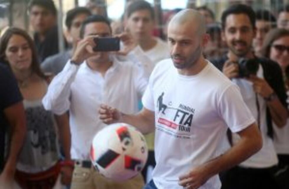 Javier Mascherano negó que los jugadores de la Selección hayan pedido jugar en la Bombonera