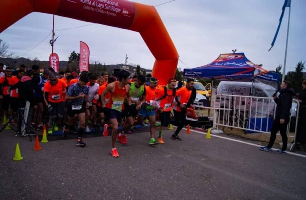 Acevedo ganó la Maratón "Vuelta al Lago San Roque"