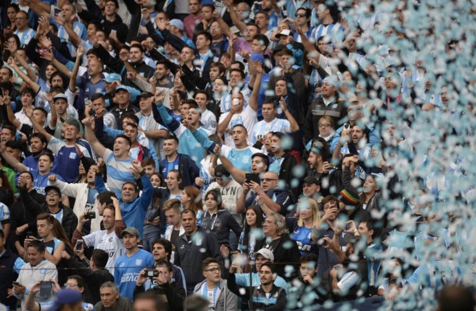 Prohíben a 44 barras de Racing el ingreso a estadios bonaerenses