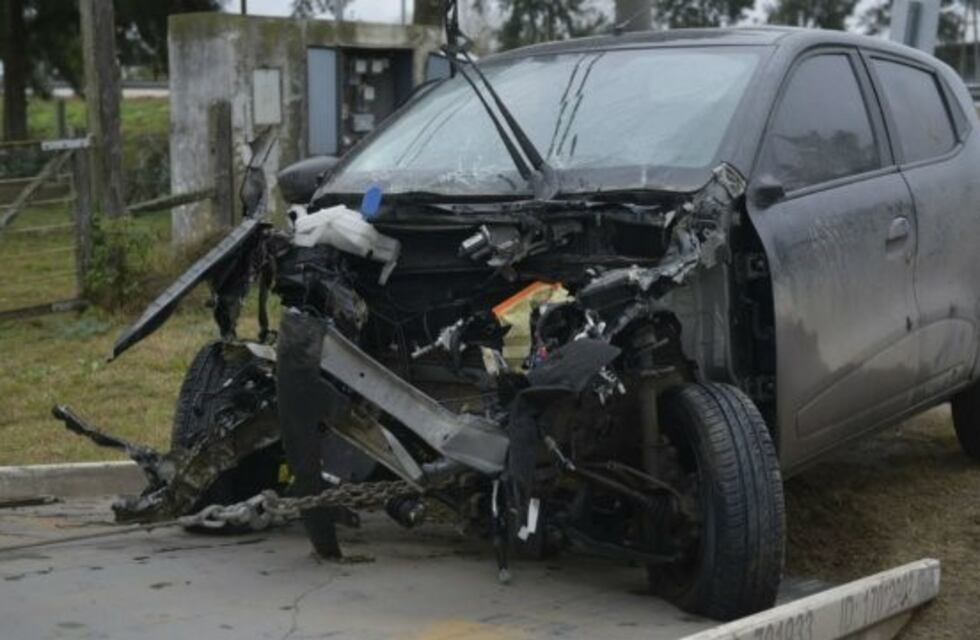 Violento accidente en zona oeste, en el camino a Funes