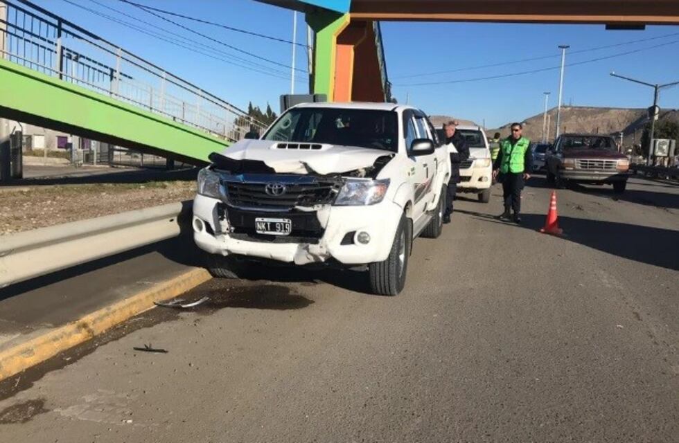 Choque múltiple sobre la Ruta 3