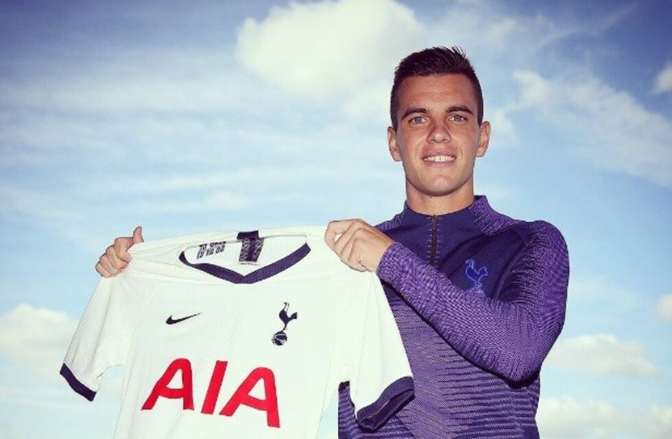 Lo Celso fue presentado como nuevo jugador del Tottenham inglés