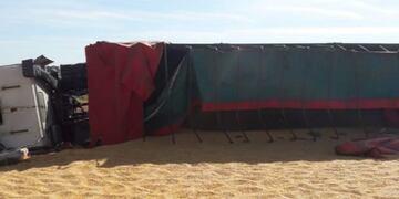 Camión Accidentado