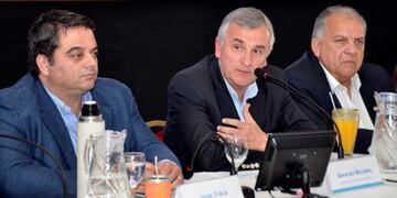 Triaca, Morales y Cabana Fusz en el plenario del Consejo Federal del Trabajo, en Jujuy\u002E